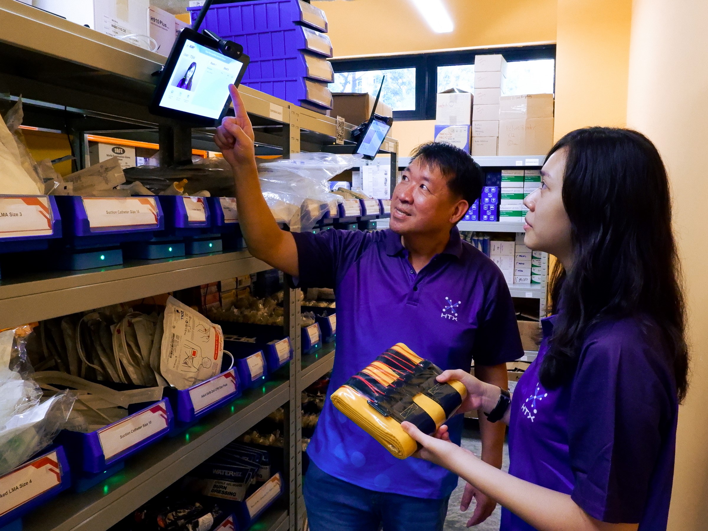 HTX Automated medical store for paramedics to 'grabandgo'