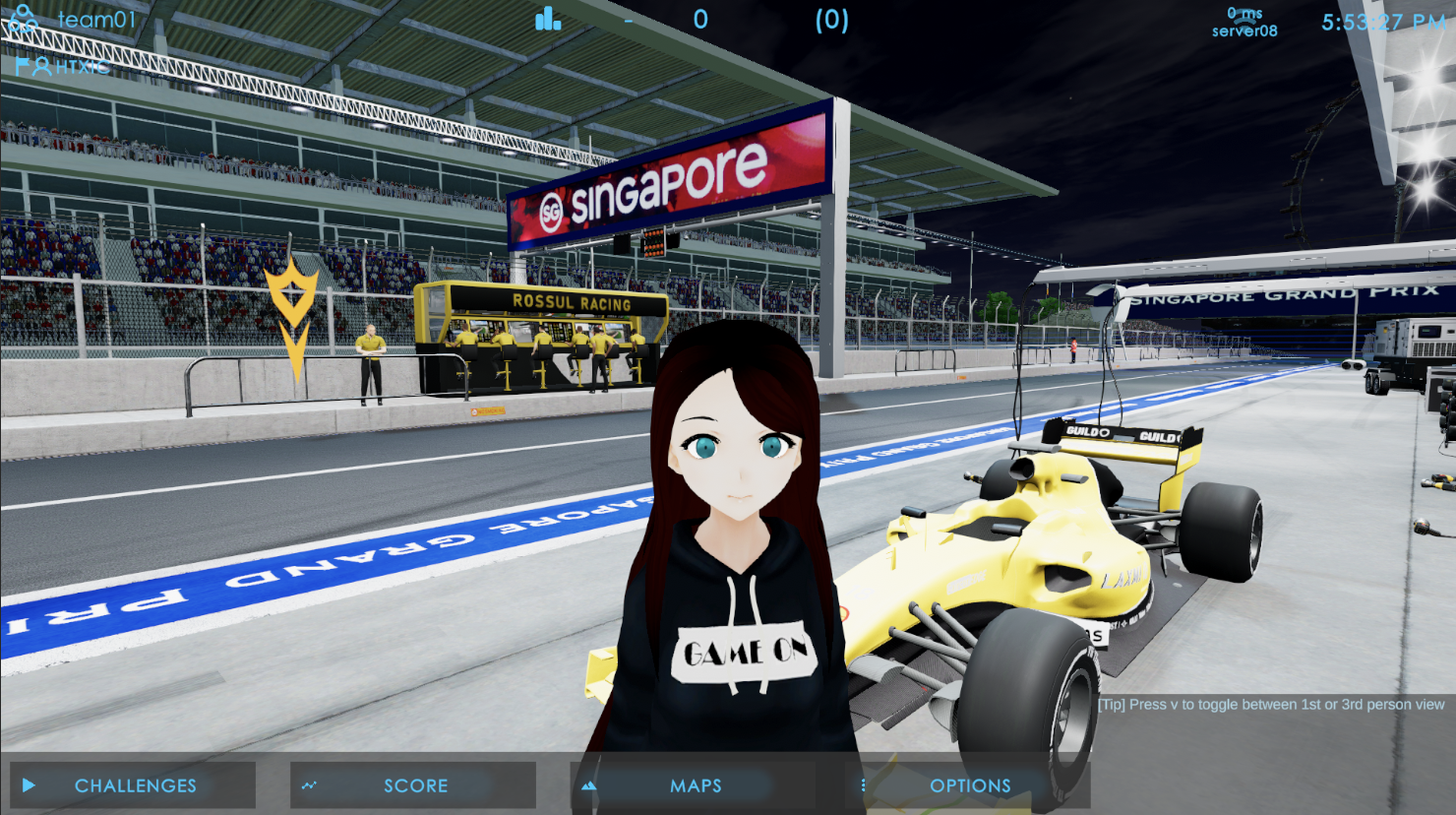 F1 with UI