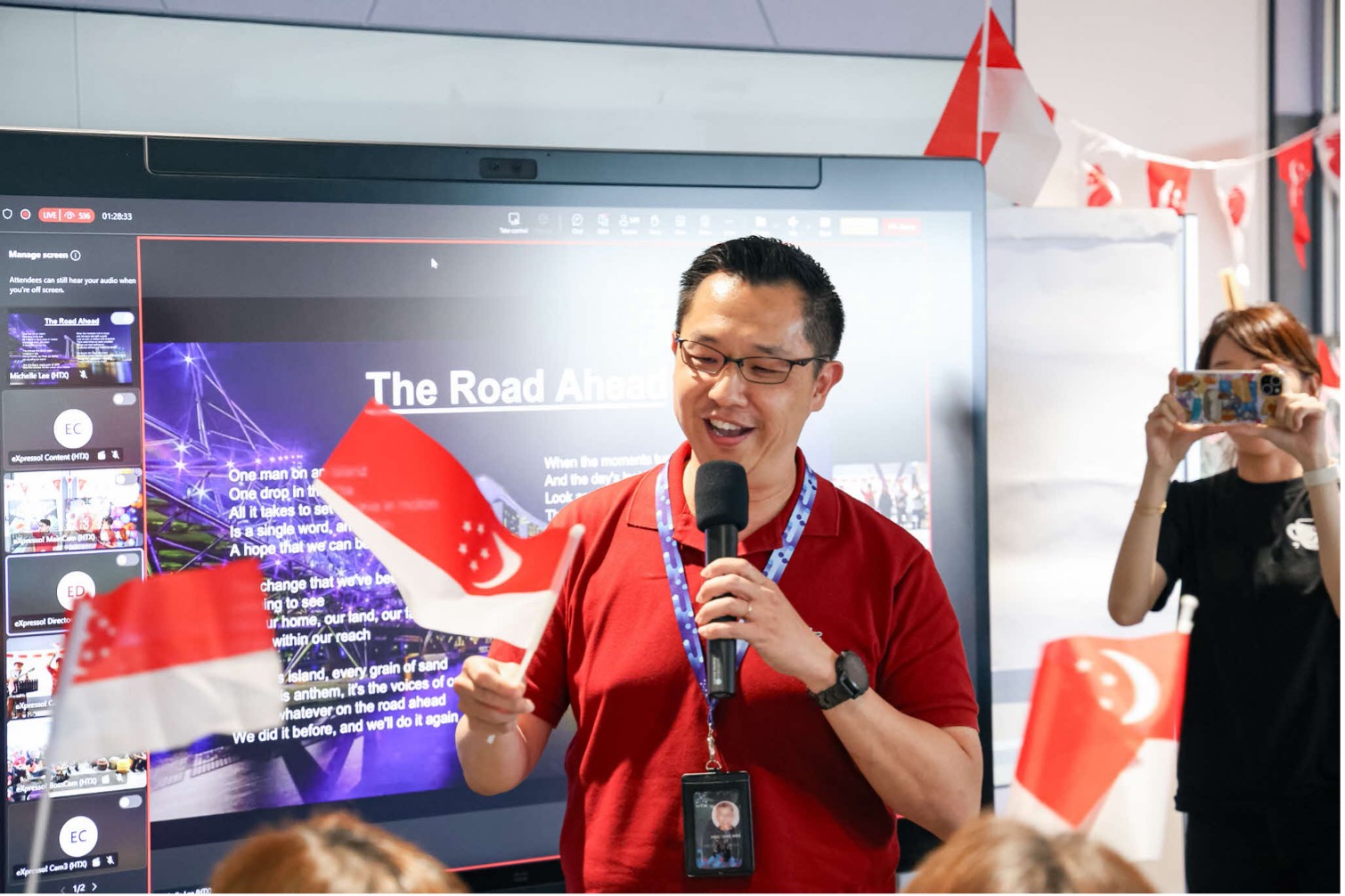 eXpresso ACE Chee Wee singing