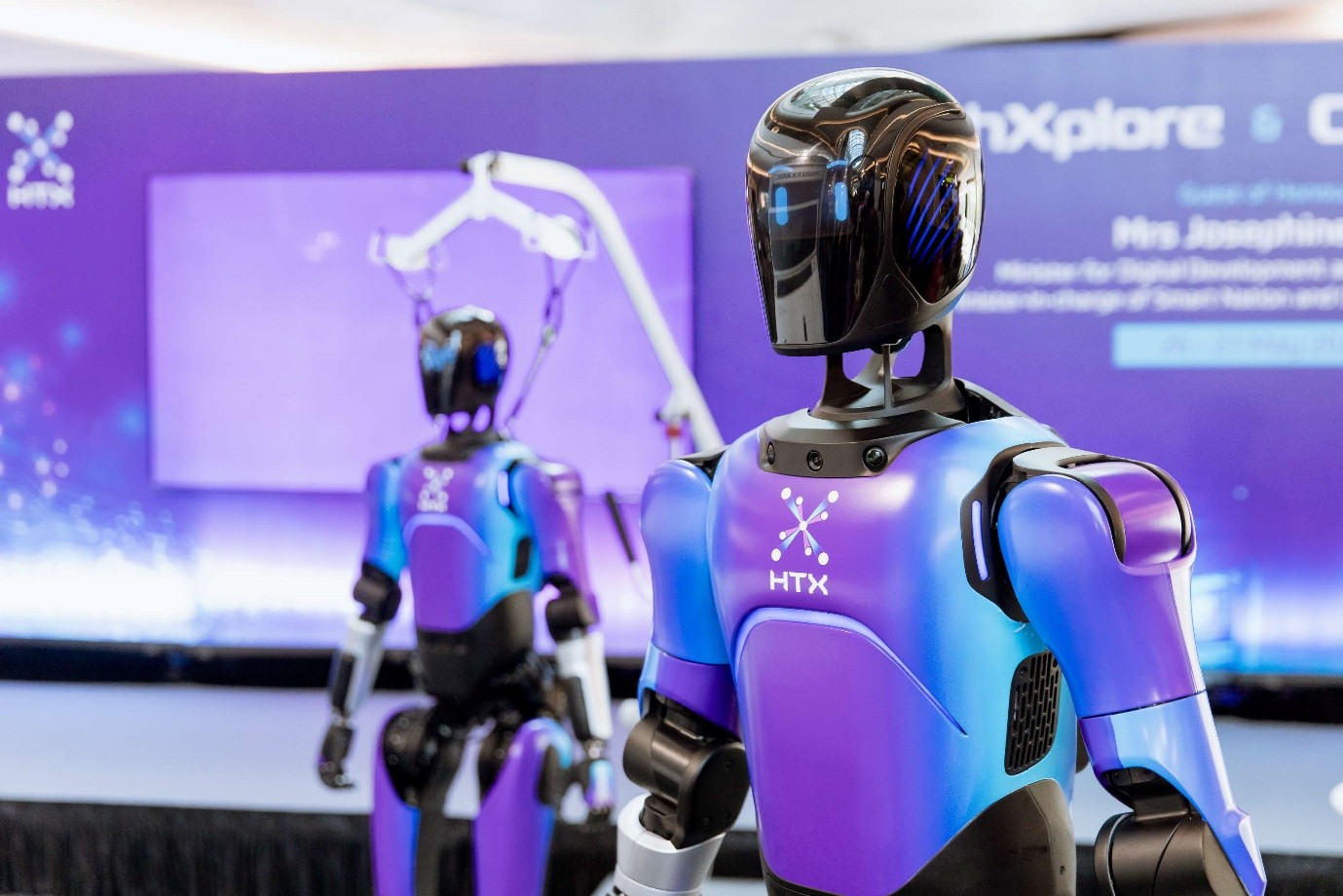 Two robots