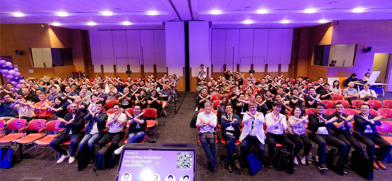 Seated audience