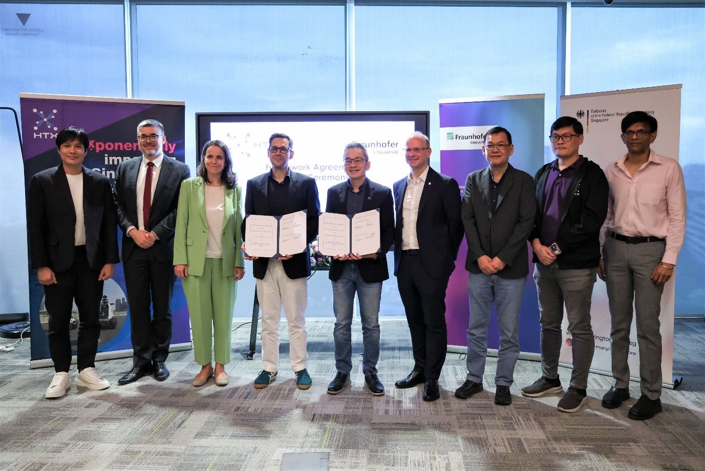 Group of standing people