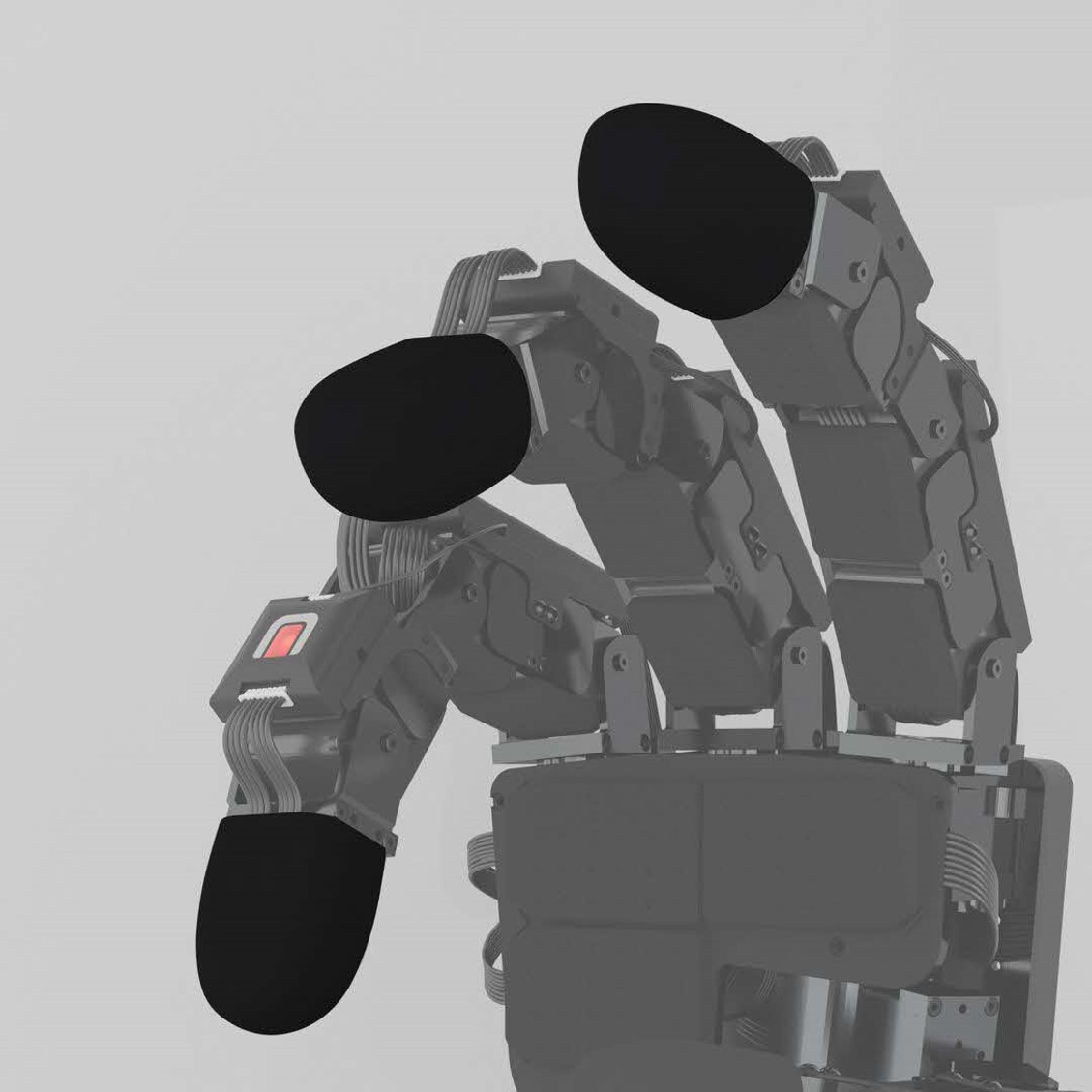 Illustration of robotic hand.