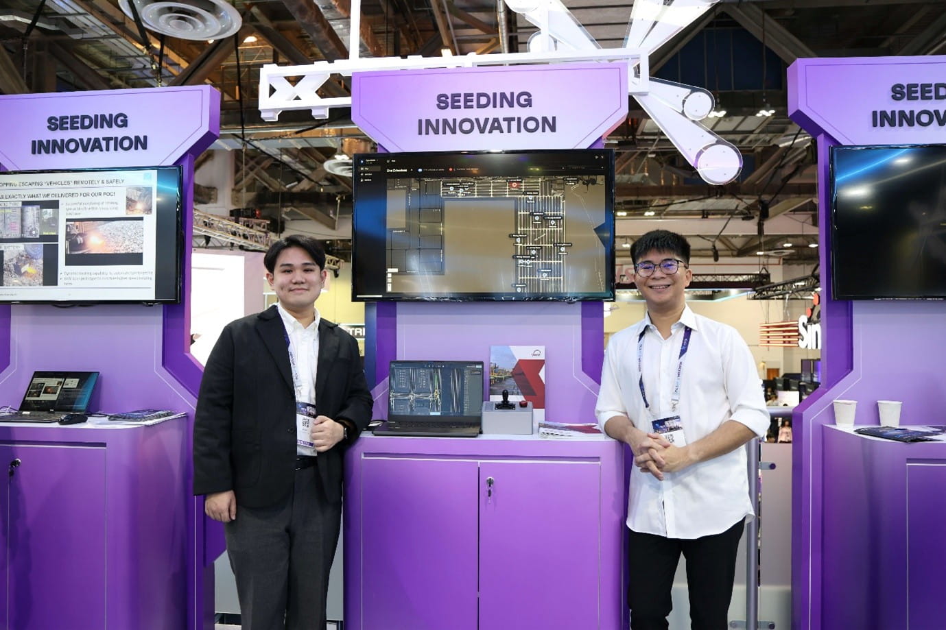 Two men posing for a photo.