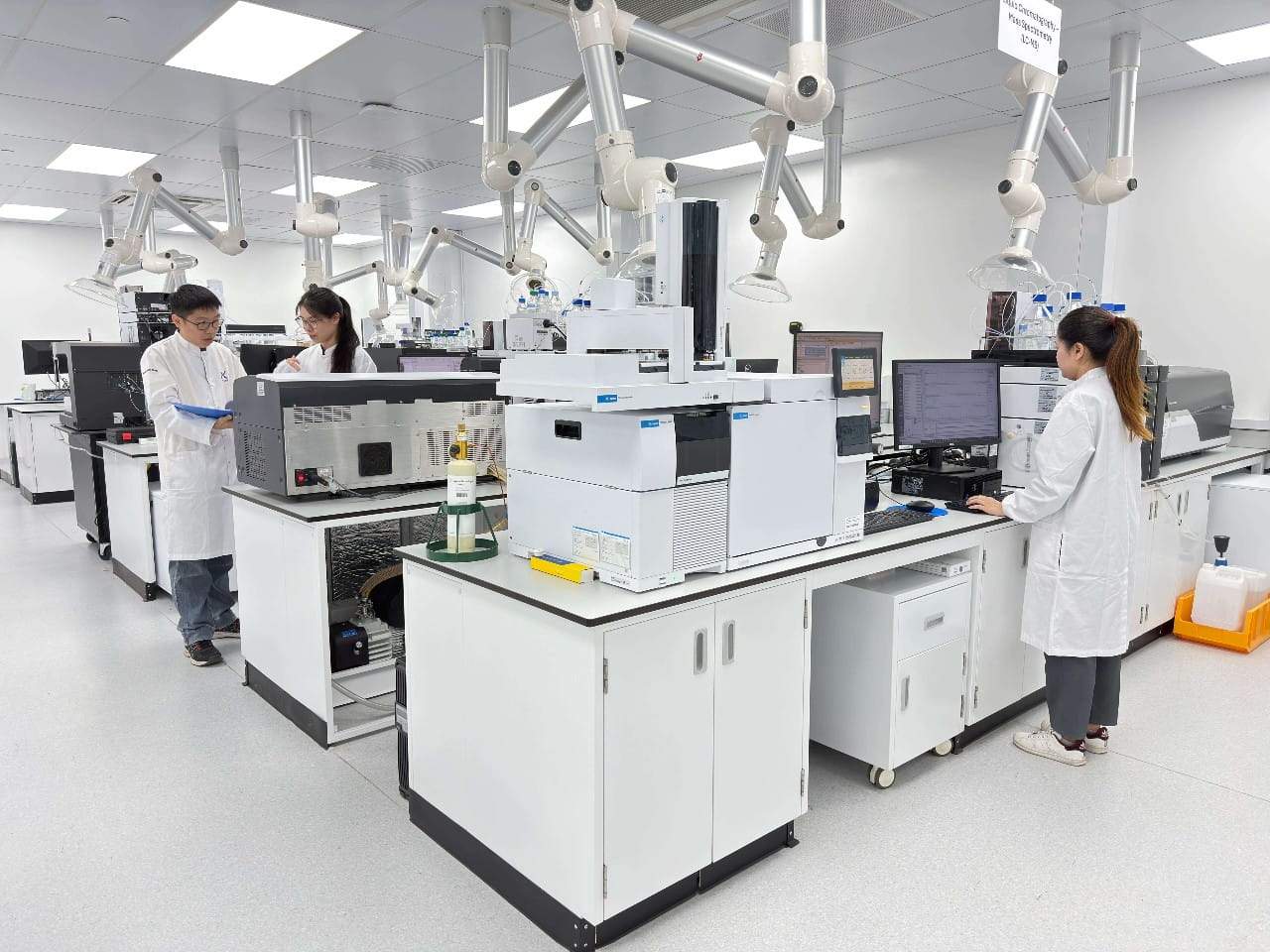 Scientists in a lab.