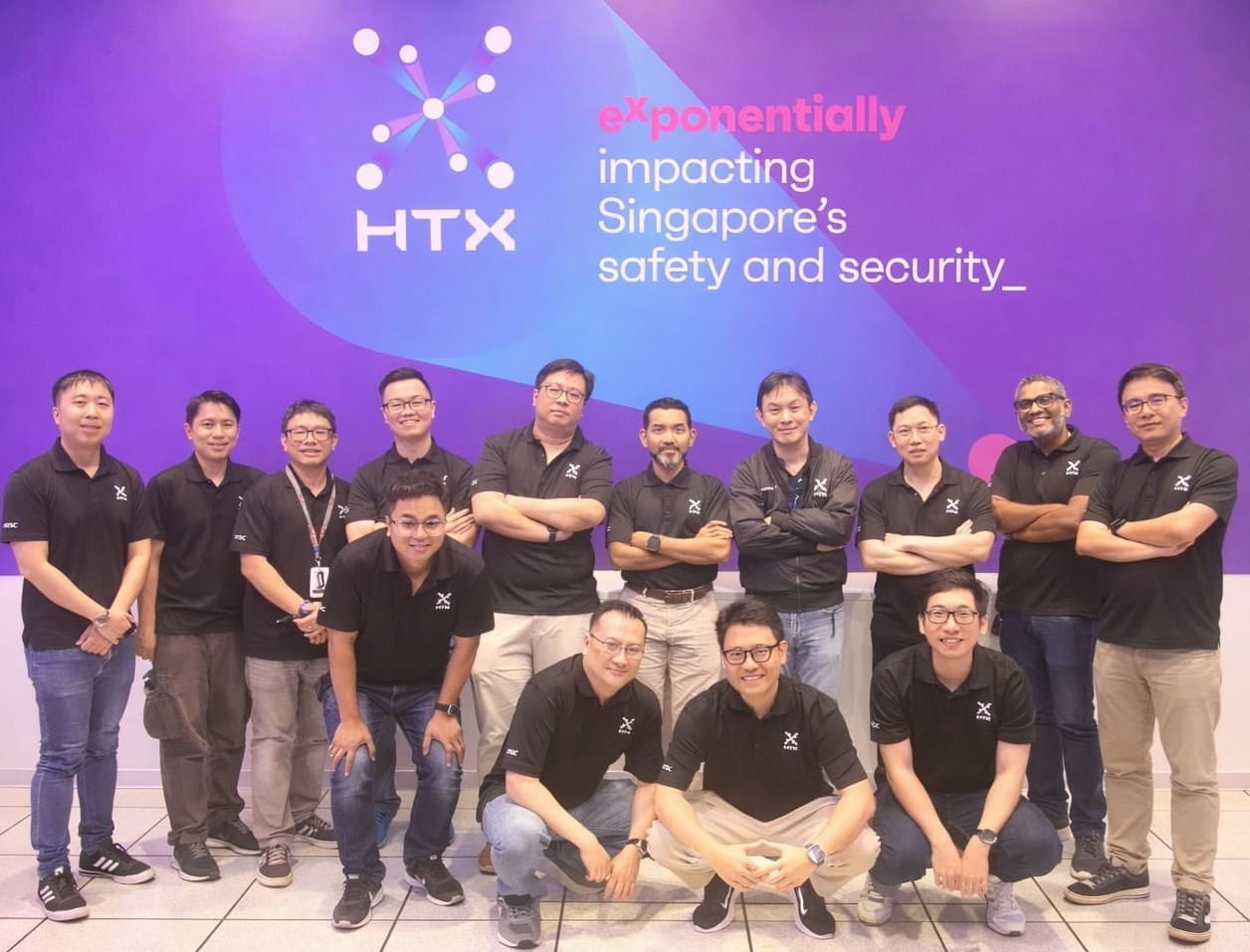 A group of people posing for a photo.